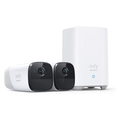 eufy T88513D1 eufy Cam 2 Pro Kamera-Set 2x1 IP-Überwachungskamera