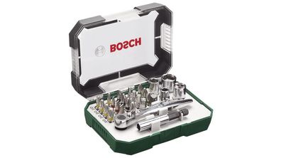 Bosch 2607017322 Bosch Prom 26-tlg. Schrauberbit- Set m. Ratsche