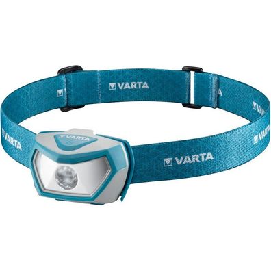 VARTA 16650101421 Outdoor Sports H10 Pro LED Stirnlampe blau, 100 Lumen