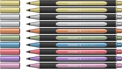 Schneider ML02011503 10 Schneider 020 Fineliner farbsortiert