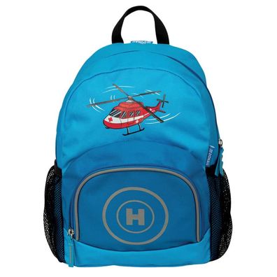 DONAU 7290842-77 Kinderrucksack Hubschrauber - 22 x 32 x 11 cm