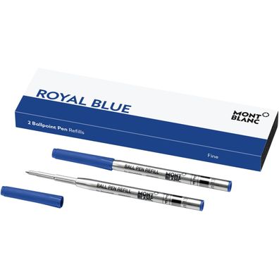 Montblanc® 124492 Kugelschreibermine F 2 Minen royal blue