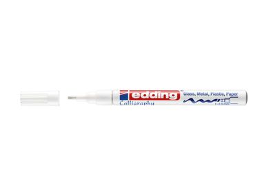 Edding 753-049 753 Glanzlack-Marker creative - 1 - 2,5 mm, weiß