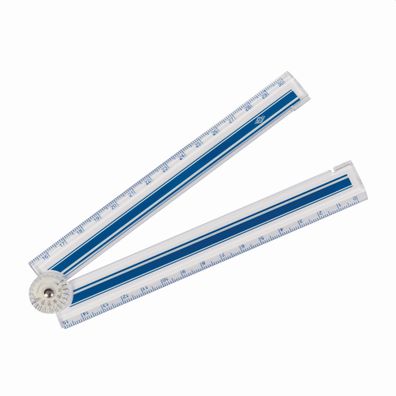WEDO 521530 Plastiklineal 30/15cm transparent
