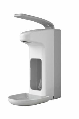 TEMDEX® 119918 Desinfektionsmittel- & Seifen-Spender mit Armhebel - 500 ml, grau, Kun