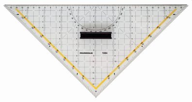 Rumold 1084 Geometrie-Dreieck - 320 mm, Schneidekante, Griff