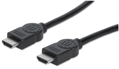 Manhattan 323192 Manhattan HDMI-Kabel Ethernet A -> A St/St 1.00m ARC 30 AWG