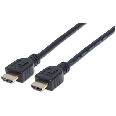 Manhattan 353953 Manhattan HDMI-Kabel 4k@60Hz CL3 zert. geschirmt 5m