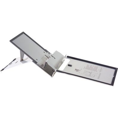 Bakker Elkuizen BNEQ260 BakkerElkhuizen NB-Ständer Ergo-Q260 5Stufen plastik silber r