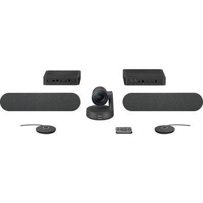 Logitech 960-001224 ConferenceCam Rally Plus Bundle 1xCam 2xMic 2xSpea