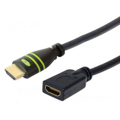 Techly ICOC-HDMI-4-EXT018 Techly High Speed HDMI Verlängerung mit Ethernet,4K@30Hz, 1