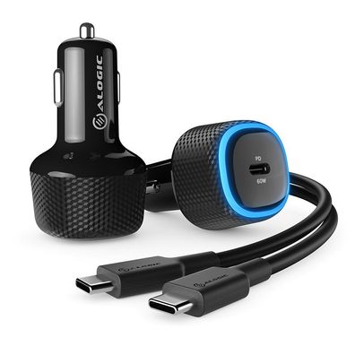 Alogic CRC60 Alogic Ladeadapter USB-C 60W schwarz