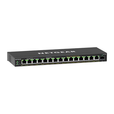 Netgear GS316EP-100PES Switch Netgear 16x GE GS316EP-100PES PoE+ Gigabit 180W 1SFP