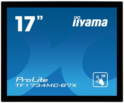 Iiyama TF1734MC-B7X IIYAMA 43.0cm (17") TF1734MC-B7X 5:4 M-Touch HDMI+DP