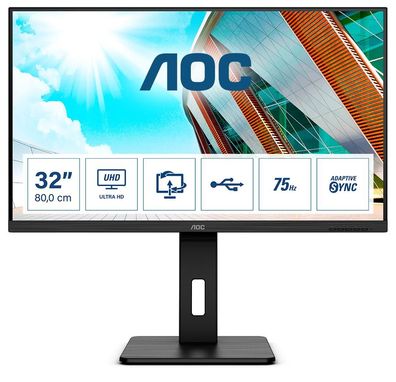 AOC U32P2 AOC 81,3cm (31,5") U32P2 16:09 2xHDMI+DP+USB IPS