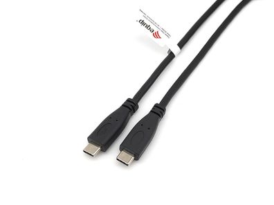 equip 128887 USB 2.0 Type-C to C, M/M, 2.0m, Black