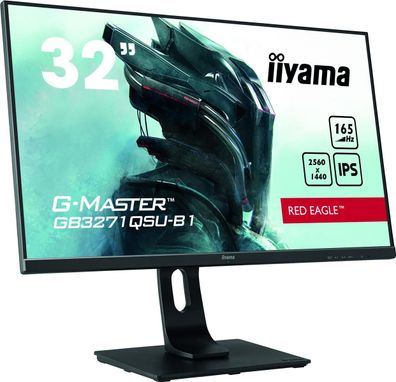 iiyama G-MASTER Red Eagle 31.5" QHD 165Hz Gaming Monitor (GB3271QSU-B1)