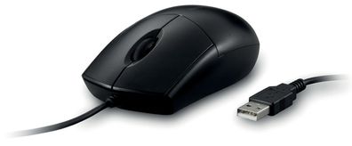 Kensington® K70315WW Maus Pro Fit® - USB, kabelgebunden, abwaschbar, schwarz