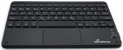MediaRange MROS130 Funk-Tastatur - schwarz, integrierte Halterung