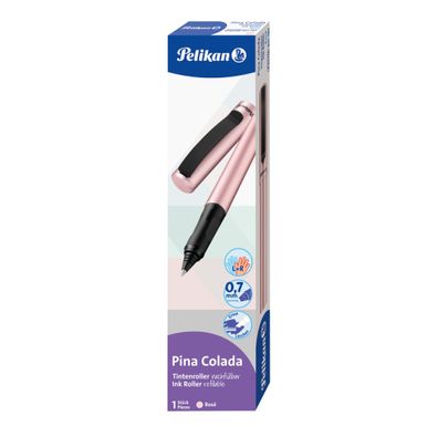 Pelikan Büro 821193 Tintenroller Pina Colada rosé + 1 Tintenpatrone Faltschachtel