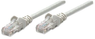 Intellinet 345033 Intellinet Patchkabel RJ45 U/UTP Cat5e 20m Hebelschutz grau