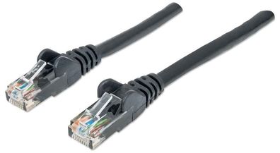 Intellinet 342032 Intellinet Patchkabel RJ45 U/UTP Cat6 0.50m Hebelschutz schw