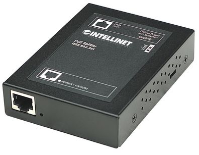 Intellinet 560443 Intellinet PoE+Splitter IEEE802.3at 5/7.5/9/12V DC sw