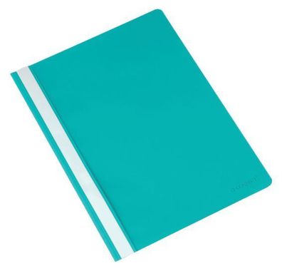 Q-Connect® KF01684 Schnellhefter - A4, 250 Blatt, PP, türkis