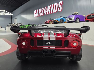 Ford GT 2 Sitzer Kinderauto 24V - EVA-Reifen, 4x80W, Leder, Fernbedienung, MP3