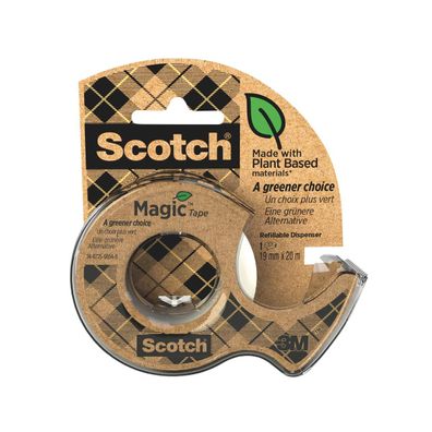 Scotch® 9-1920H Handabroller A greener choice - inkl. 1 Rolle Magic 900 19mmx20m, tra