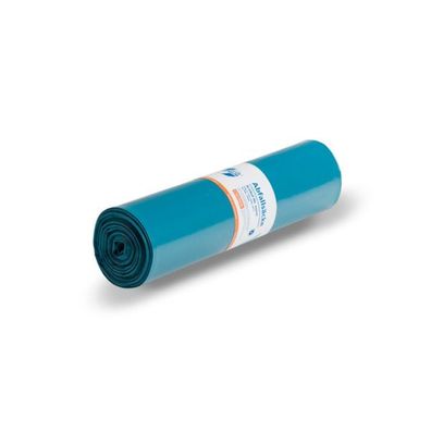 DEISS 10010 Abfallsack Recycling - 120 l, LDPE, 7 my, blau, 25 Stück