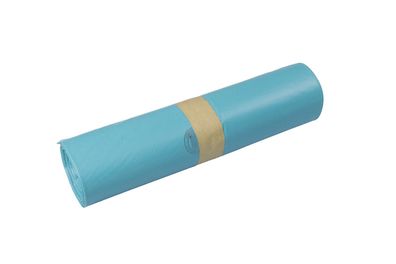 DEISS 20017 Müllsack Recycling - 120 Liter, blau, 25 Stück