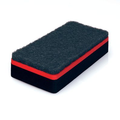 SIGEL BA188 Board-Eraser Reinigungsschwamm - 13 x 6 cm, magnetisch, schwarz