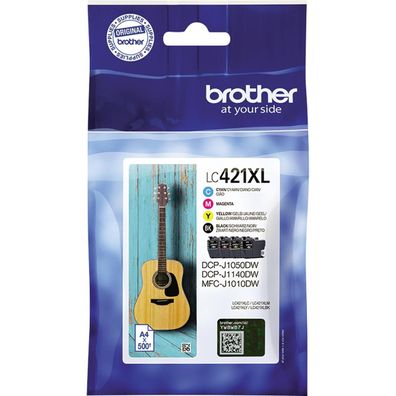 Brother LC421XLVAL Original Brother Tintenpatrone MultiPack Bk, , , (LC-421XLVAL)