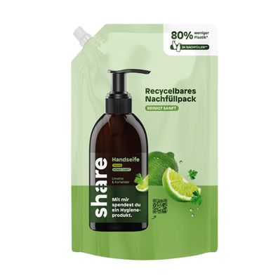 share H-01-13-02 Limette & Koriander Flüssigseife 0,5 l
