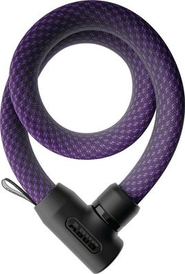 Abus Kettenschloss YARNIT 4004K/110 midnight purple Textilschloss Level 7 flexibel 11