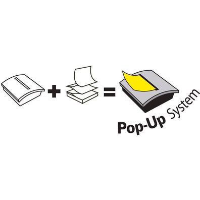 Post-it R330-6SS-SOUL Post-it Haftnotizen Super Sticky Z-Notes, 76 x 76 mm