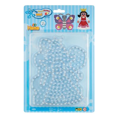 Hama 8102 Hama Stiftplatten "Schmetterling, Prinzessin", im Blister