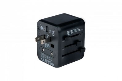 Verbatim 49543 Ladeadapter Universal Travel - UTA-01, Anschlüsse für USB Typ-A & Stro
