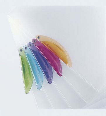 Leitz 41740025 4174 Klemmmappe ColorClip Magic, A4, PP, rot