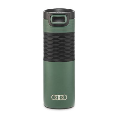 Original Audi Isolierbecher Trinkflasche Isolierflasche Logo 500ml grün 3292500110