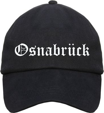 Osnabrück Cappy - Altdeutsch bedruckt - Schirmmütze Cap - Größe: Einhei