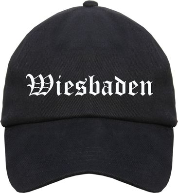 Wiesbaden Cappy - Altdeutsch bedruckt - Schirmmütze Cap - Größe: Einheit