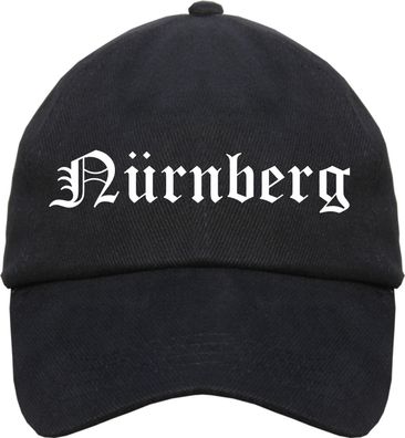 Nürnberg Cappy - Altdeutsch bedruckt - Schirmmütze Cap - Größe: Einheits
