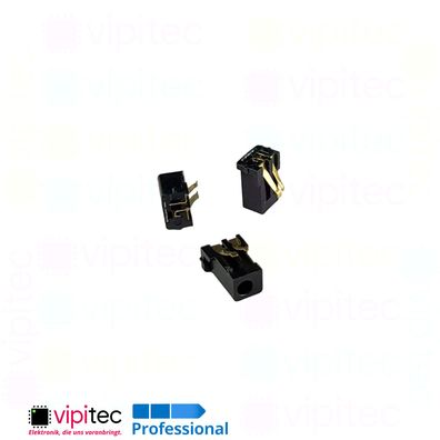 DC Buchse für 2,0x0,45 Hohlstecker SMD 2,4x0,4 30V 0,5A Barrel Jack DC-060-0.4A