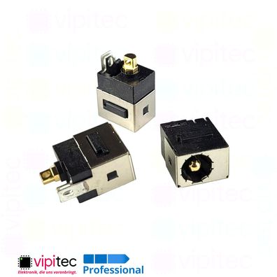 DC Buchse für 5,5x2,5 Hohlstecker THT 6x2,5 20V 7A Barrel Jack DC-190-2.5A