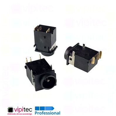 DC Buchse für 5,5x2,1 Stecker THT 7,7x2 24V 5A Barrel Jack DC-194-2.0A