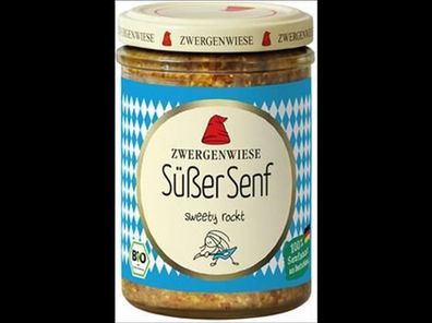 Zwergenwiese 3x Süßer Senf 160ml
