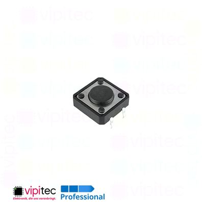 THT Mikrotaster 12x12x4,5 mm Mini Taster Printschalter Drucktaster 12x12mm x 4.5