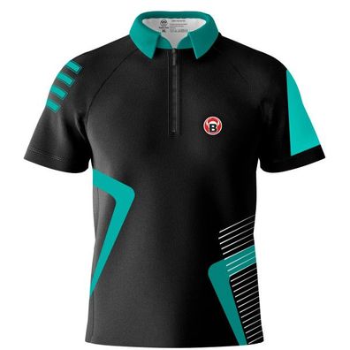 BULL'S TEAM-Dartshirt mint/ 1 Stck / XL